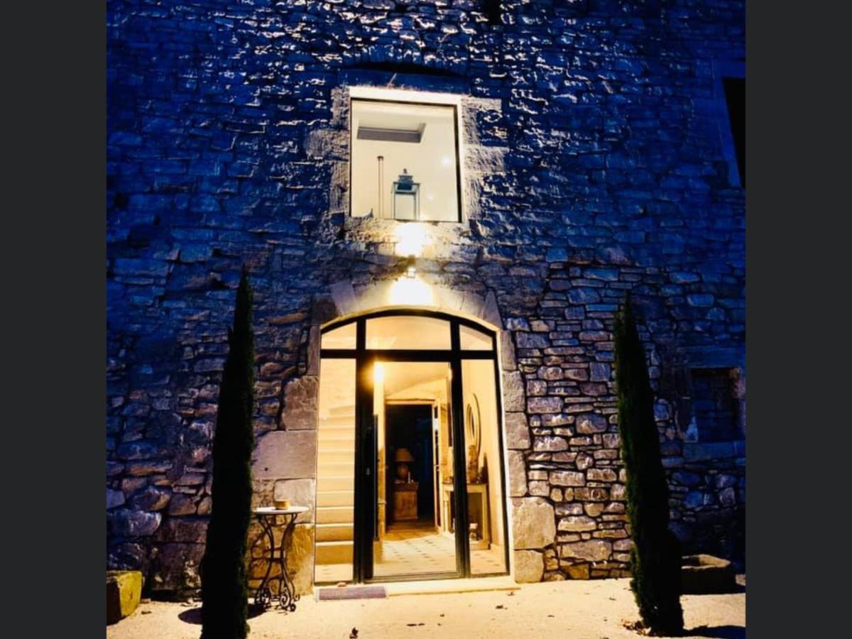 Le Mas Des Auges Barjac (Gard) Exterior foto
