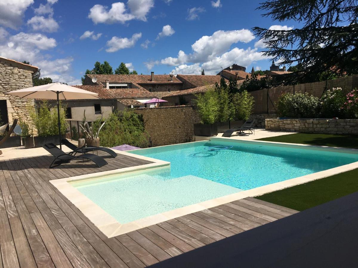 Le Mas Des Auges Barjac (Gard) Exterior foto
