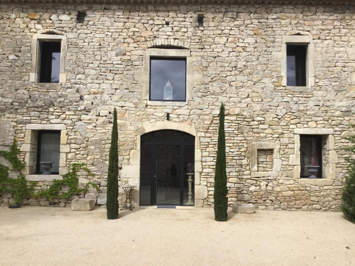 Le Mas Des Auges Barjac (Gard) Exterior foto