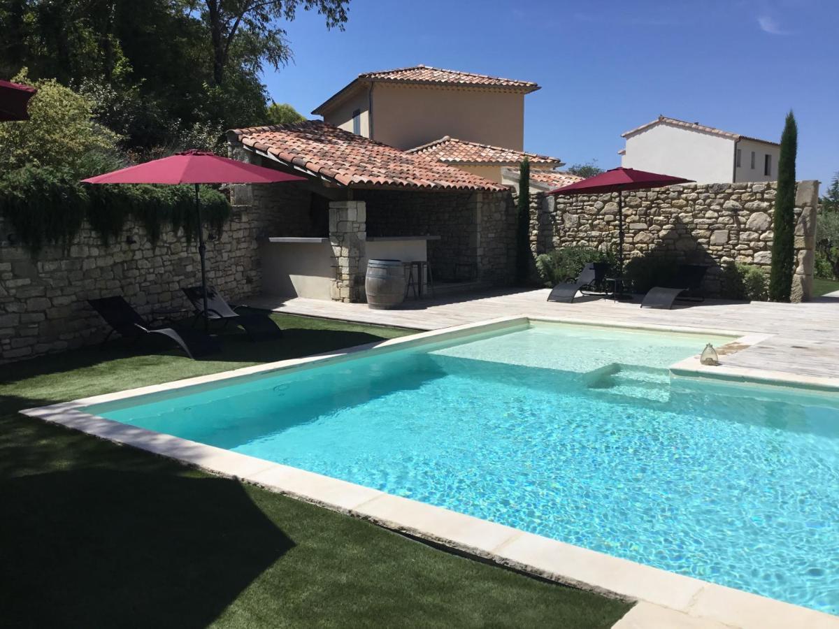 Le Mas Des Auges Barjac (Gard) Exterior foto