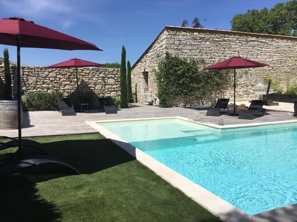 Le Mas Des Auges Barjac (Gard) Exterior foto