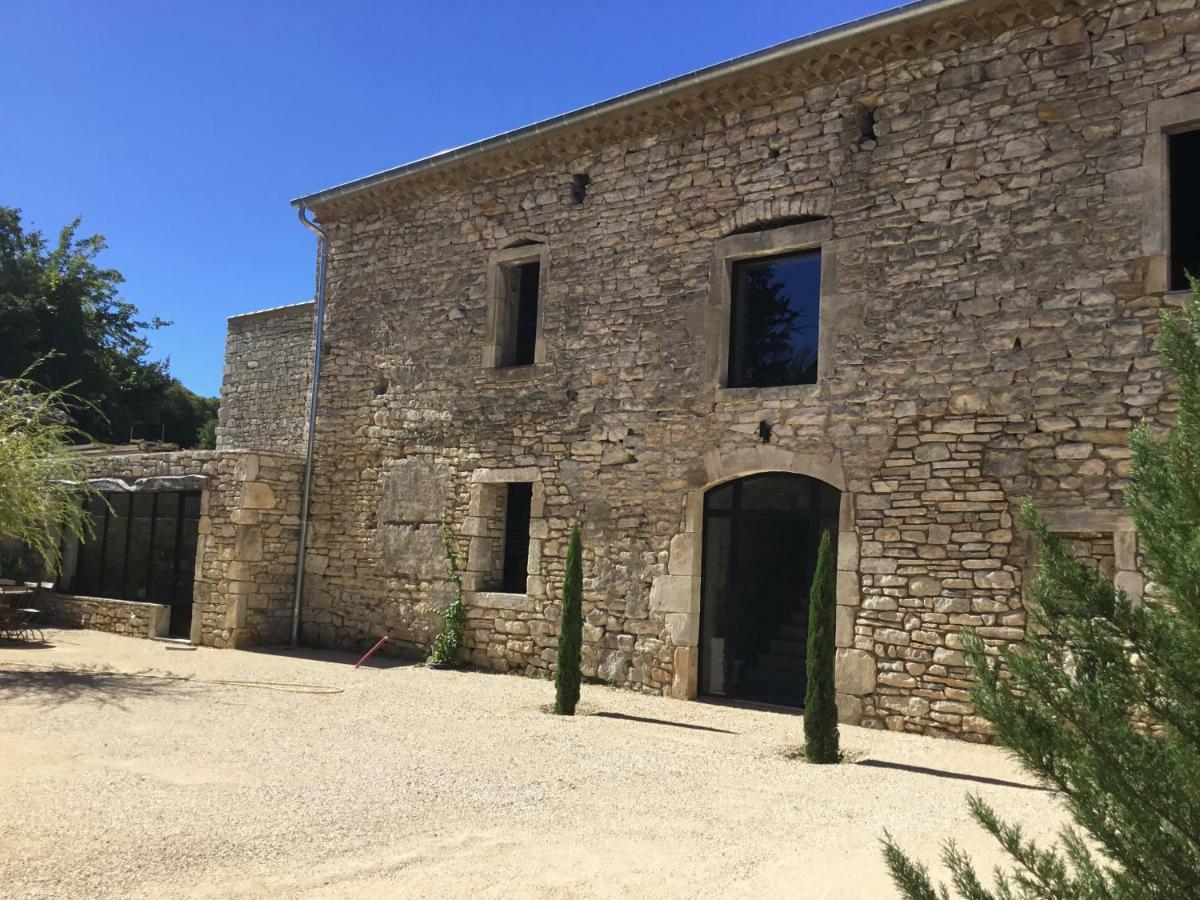 Le Mas Des Auges Barjac (Gard) Exterior foto